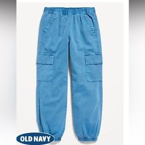 Old Navy girl Twill Cargo Jogger Pants size M(8)
